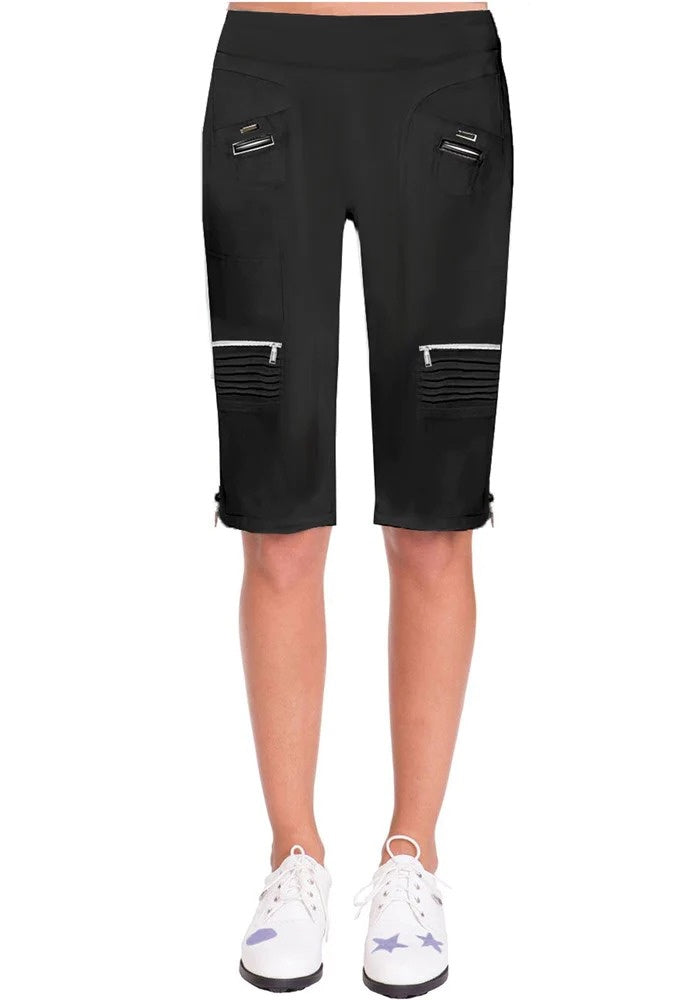 Jamie Sadock black knee capri, skinnylicious style