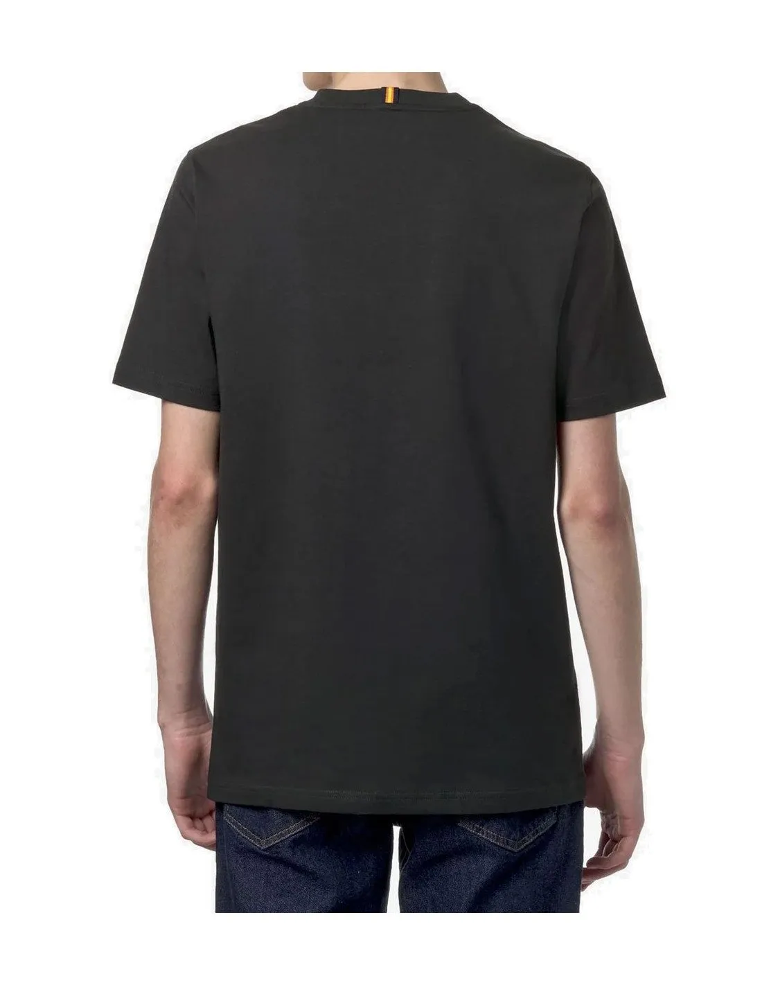 K-way men's T-shirt K4125DW Odom typo black