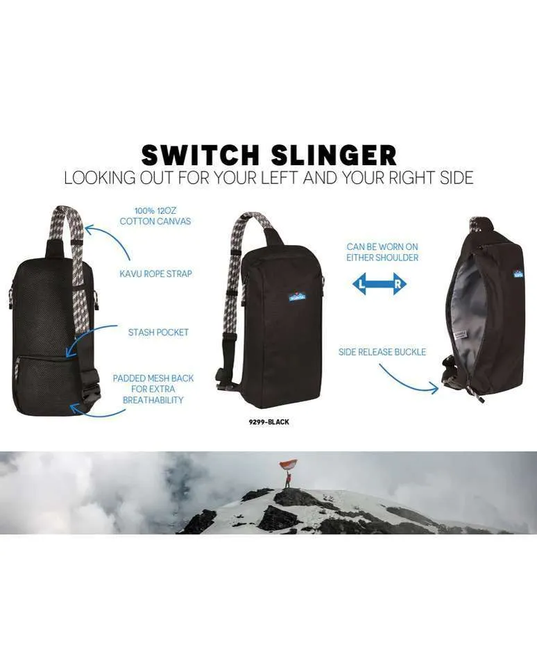 Kavu Switch Slinger Bag - Black | Google SEO