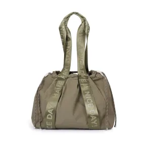 Khaki Nylon Handbag for Women in Alachua