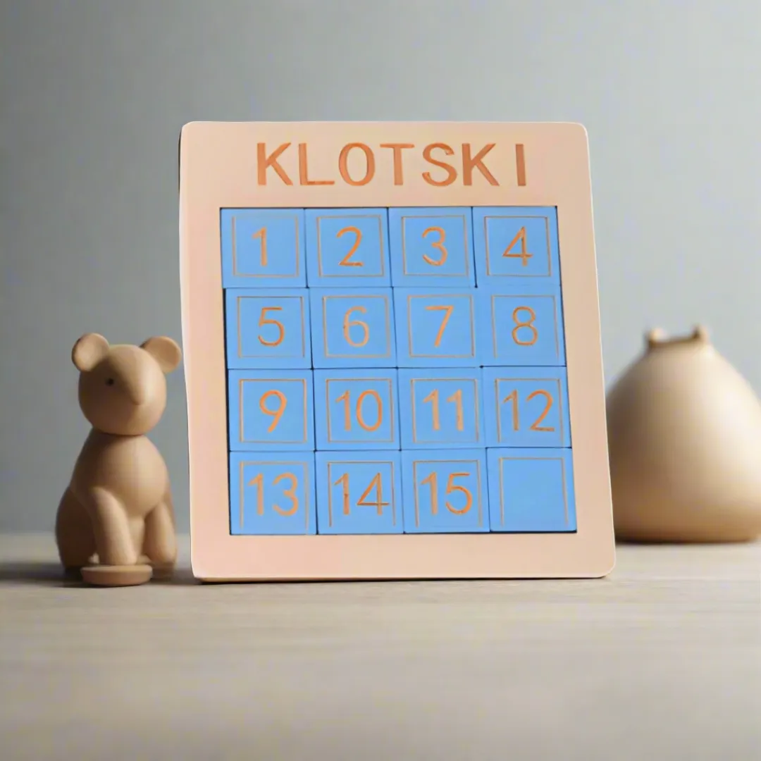 Kid-Friendly KLOTSKI Number Game for Ages 3 and Up