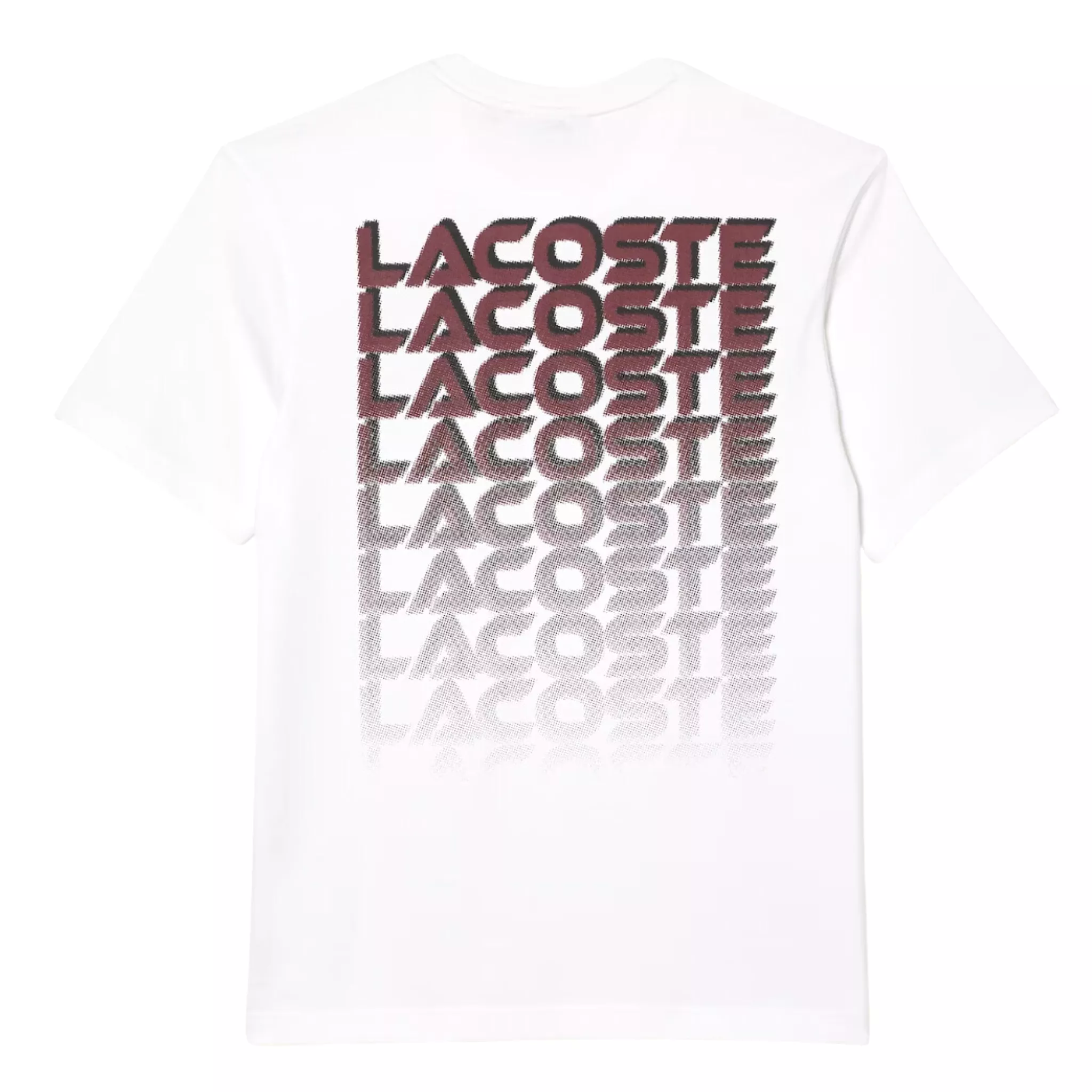 Lacoste White Printed Heavy Cotton Jersey T-Shirt - Unisex (SEO-optimized version)