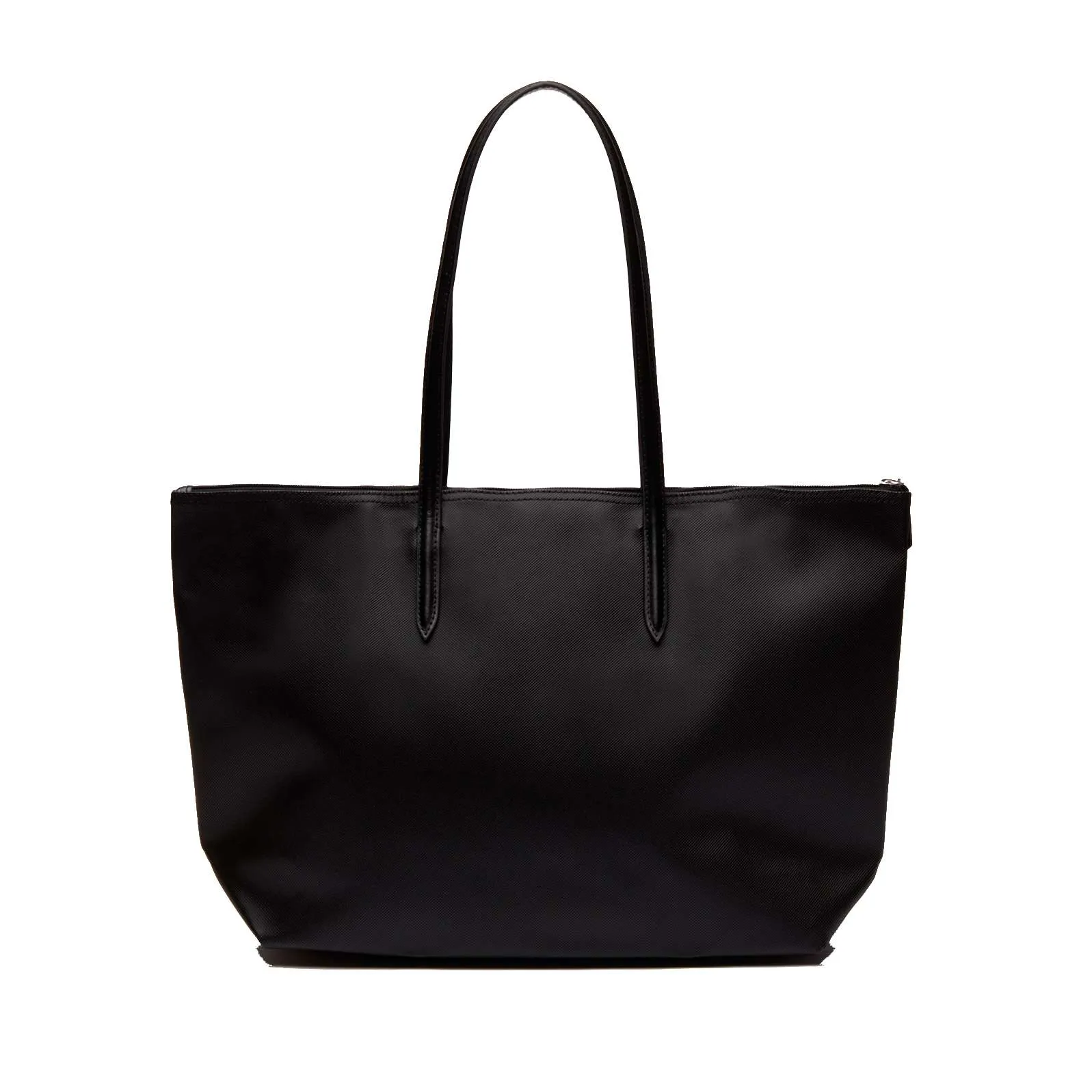 Lacoste Women's L.12.12 Concept Zip Black Tote Bag