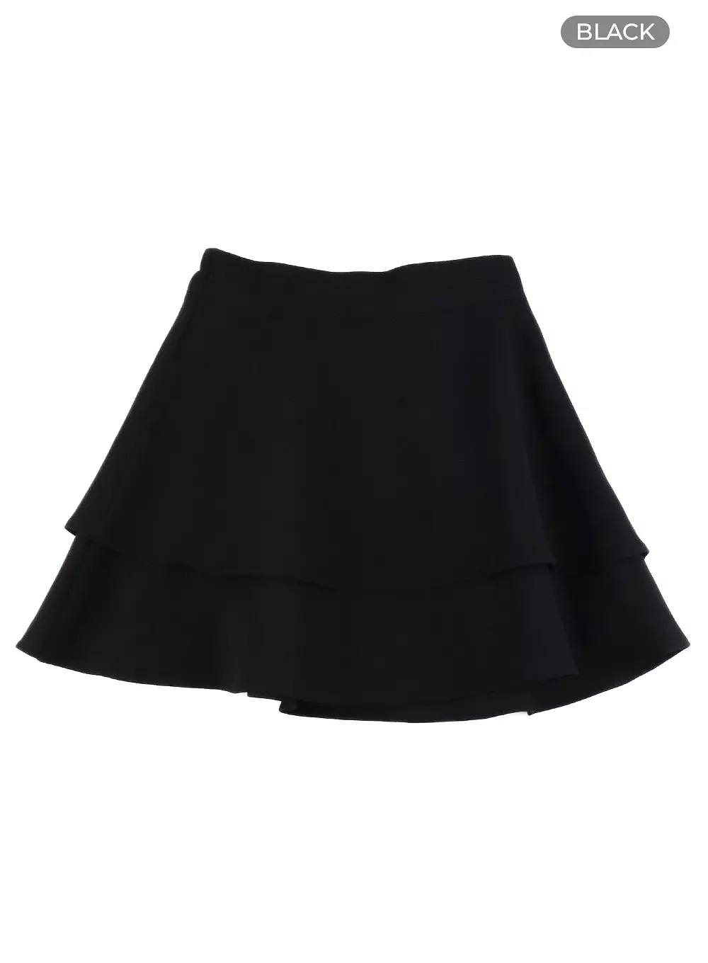 Layered Ruffle Mini Skirt