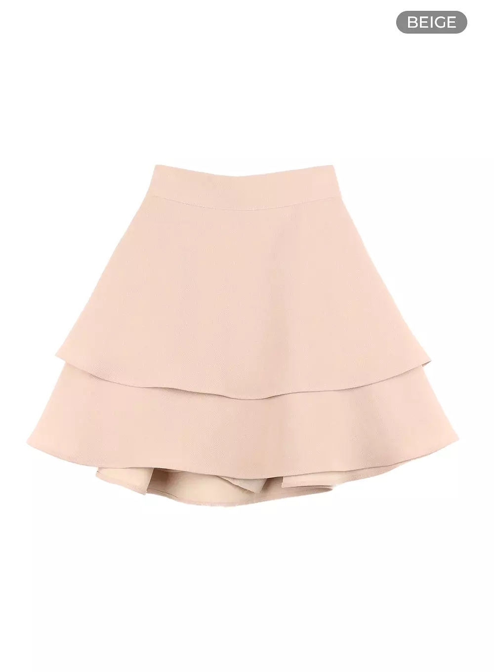 Layered Ruffle Mini Skirt