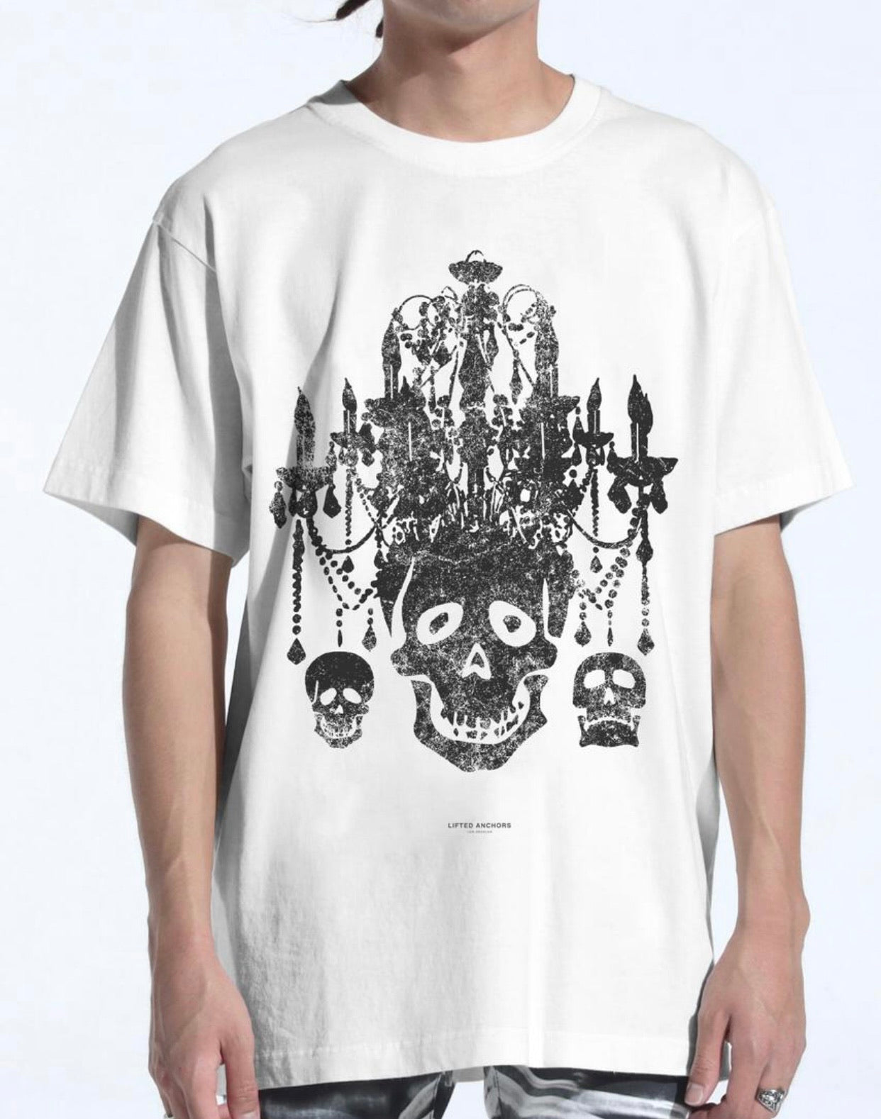 Lifted Anchors Chandelier Tee - Off White