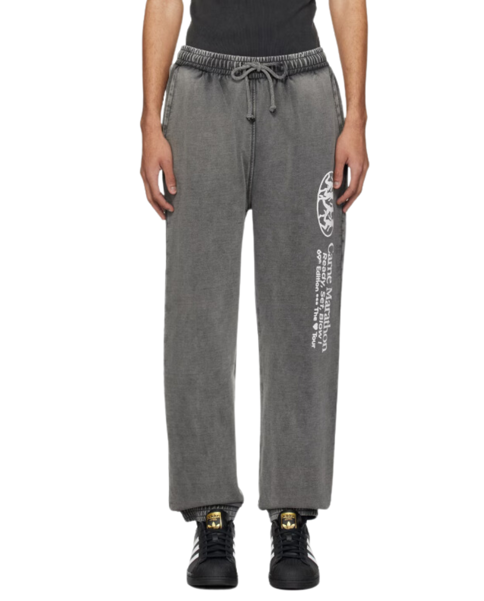 Love Tour Sweatpants Washed Black - Shop Now