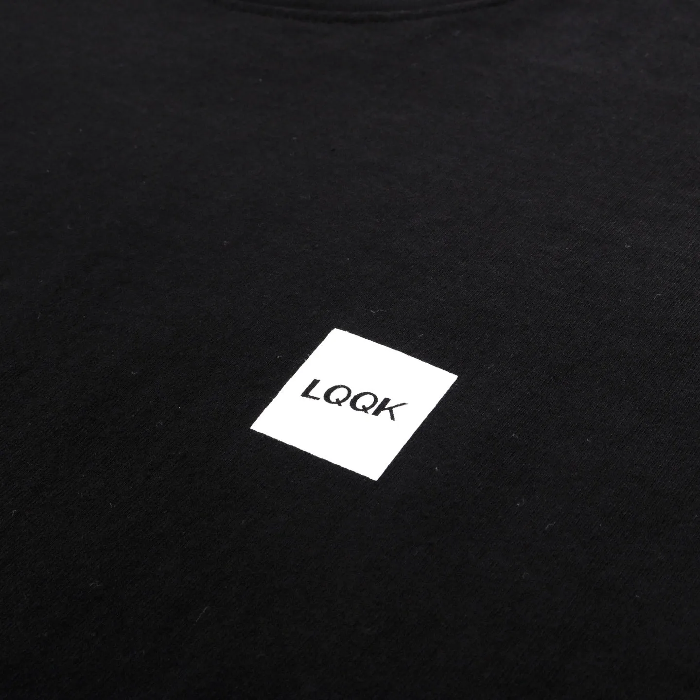 LQQK STUDIO Black Shop Tee