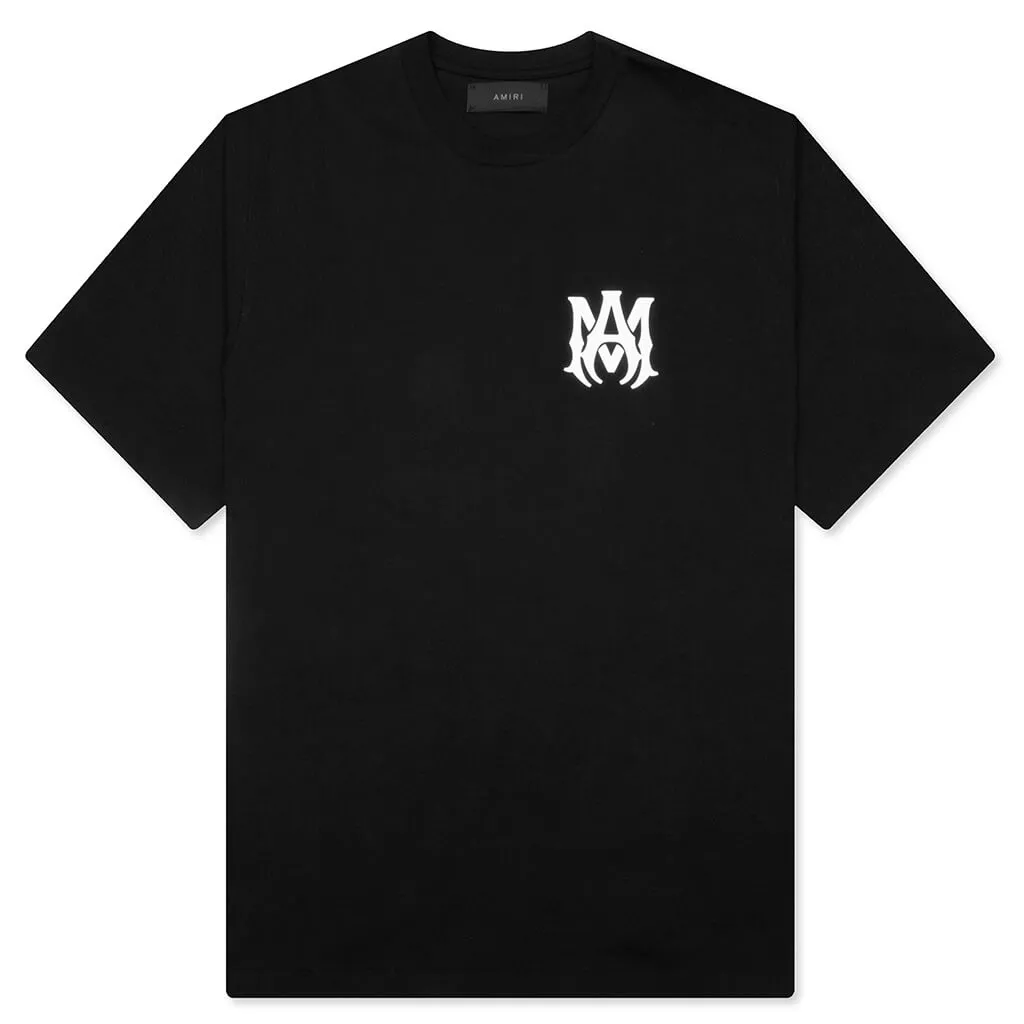 Black Logo Tee by MA