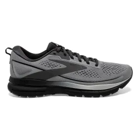 Men's Brooks Trace 3, Grey/Black/Ebony, Size 14 D, Medium Width