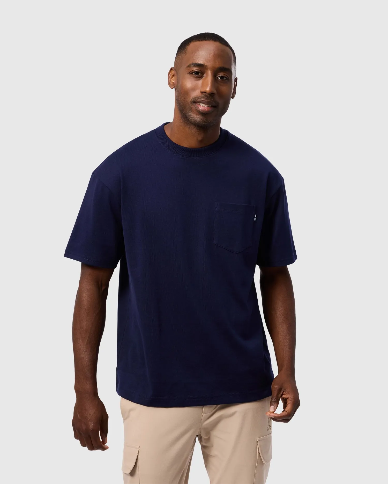 Mens Clyde Large Pocket T-Shirt - B6U012D200