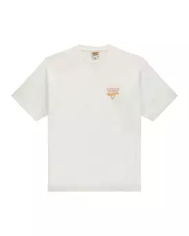 Men's Guess x Hot Wheels printed white T-shirt