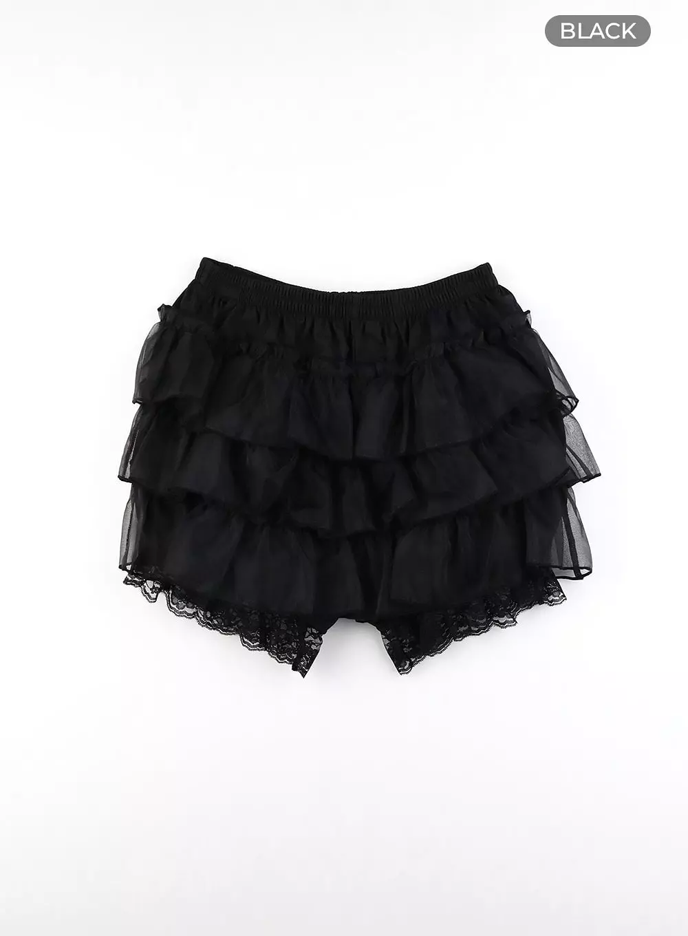 Mini Skirt with Frill Lace Banding | CM427