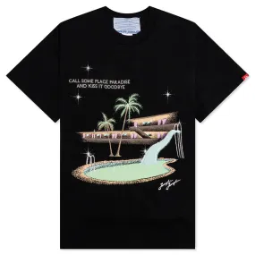 Black Motel Swimming Pool T-Shirt