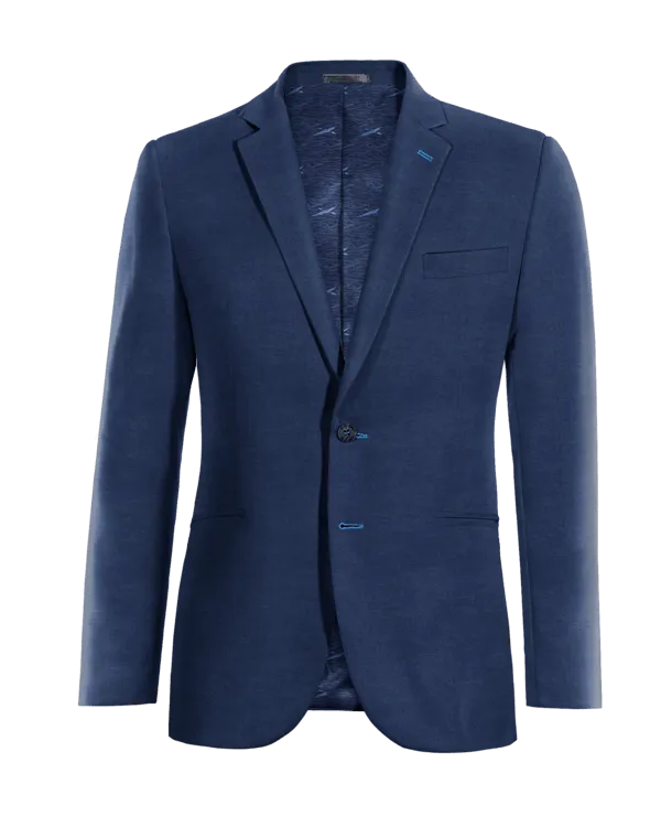 Navy linen limited edition blazer.