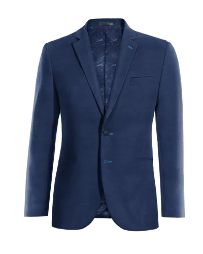 Navy linen limited edition blazer.