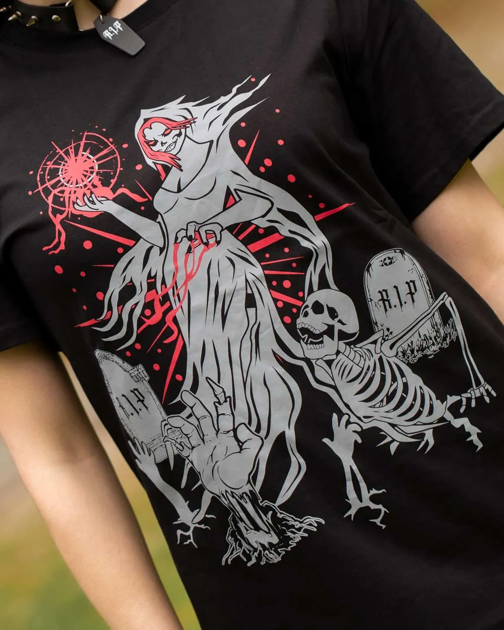 Necromancy Queen Large T-shirt