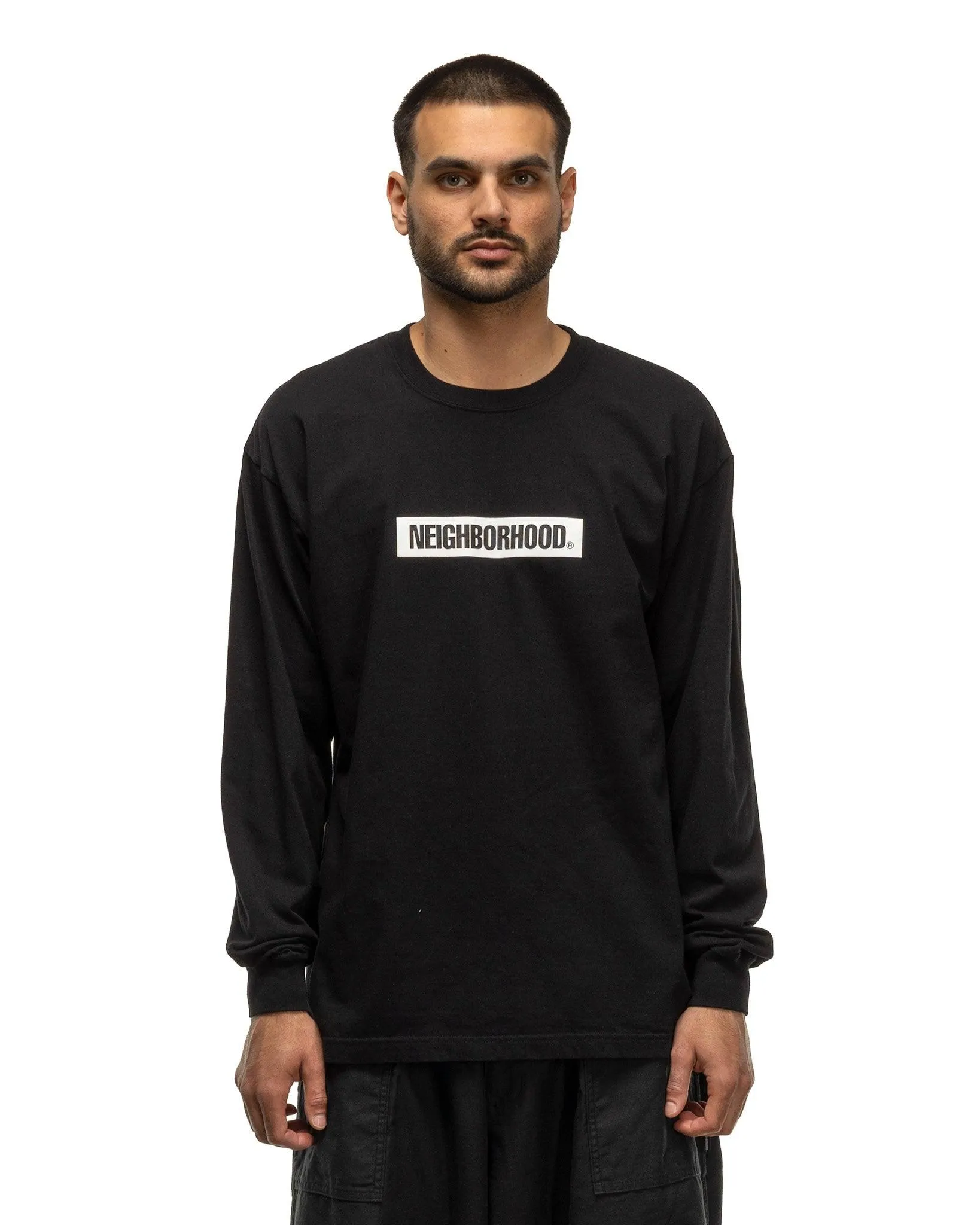 NH Tee LS-2 Black - Men's Basic Long Sleeve T-Shirt