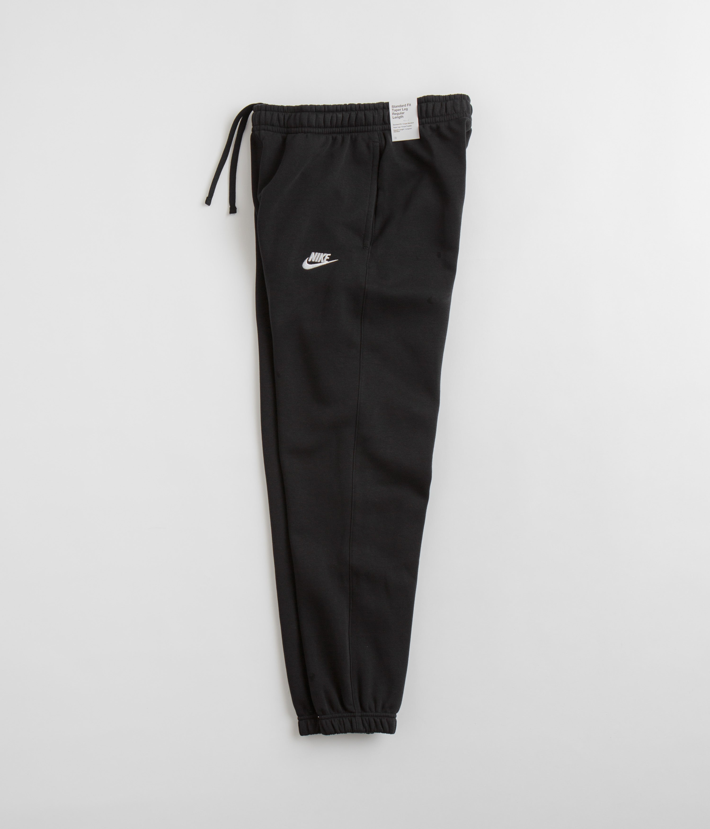 Nike Club Fleece Sweatpants - Black / White