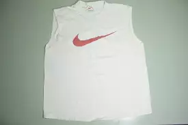 Nike Vintage 90's Center Printed Swoosh USA Made Muscle Tank Top