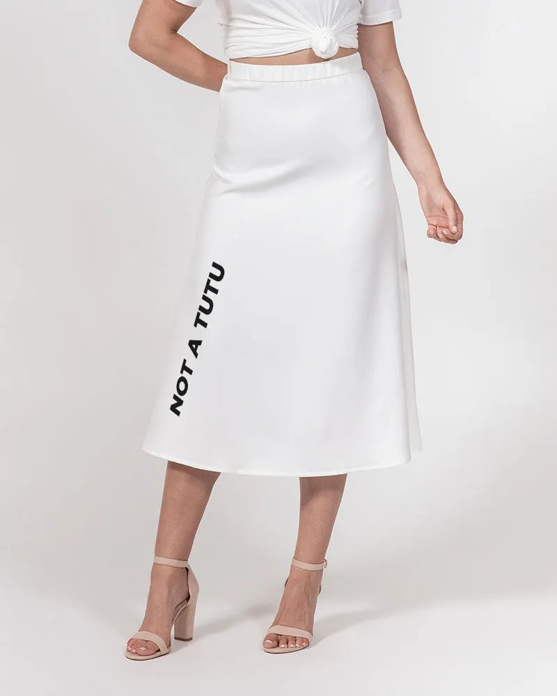 Modern Women's A-Line Midi Skirt