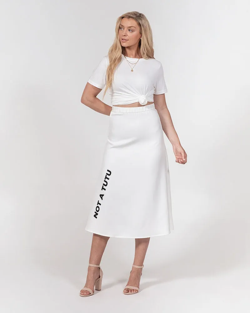 Modern Women's A-Line Midi Skirt