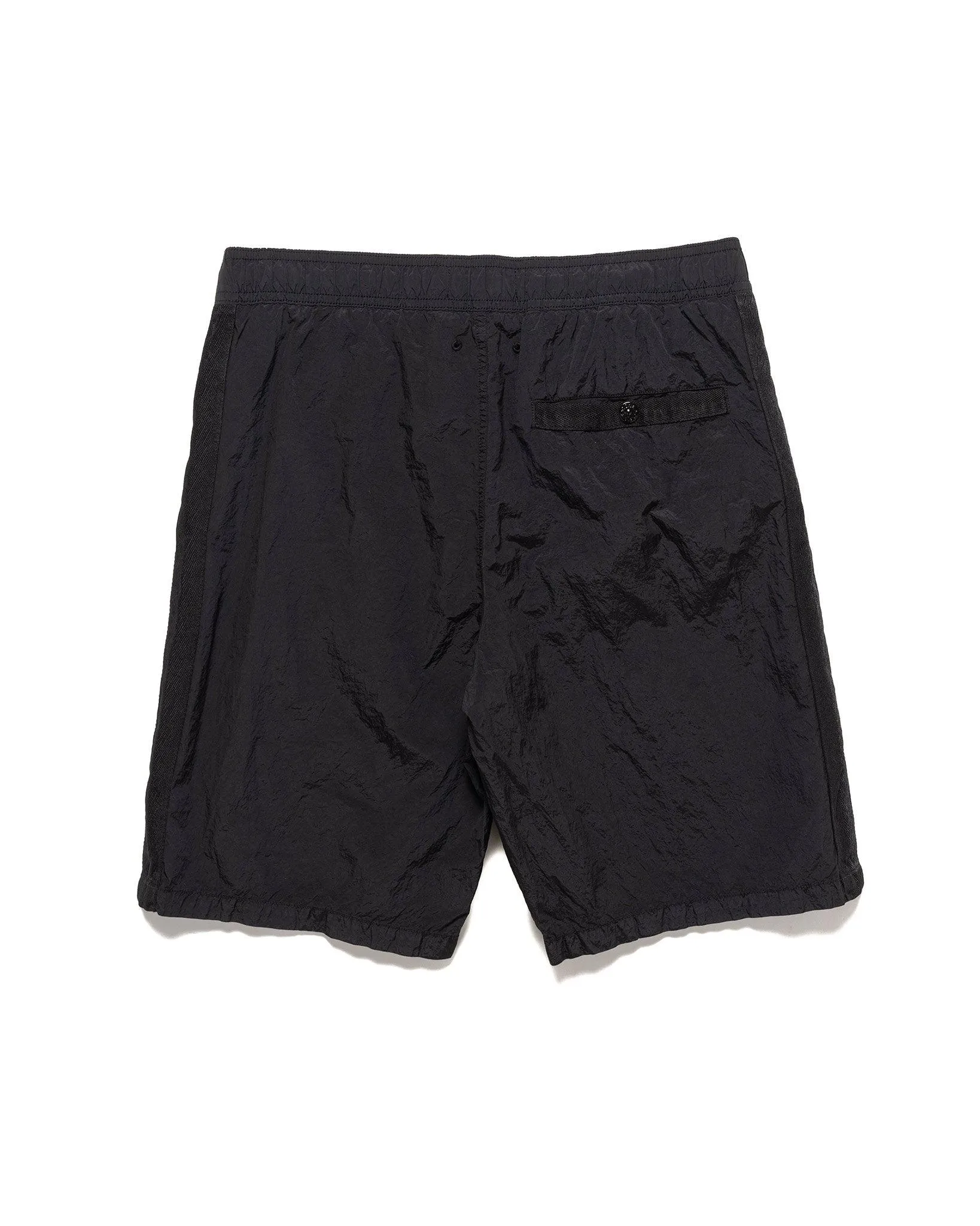 Nylon Metal Econyl Regenerated Nylon Regular Fit Swim Trunks - Black