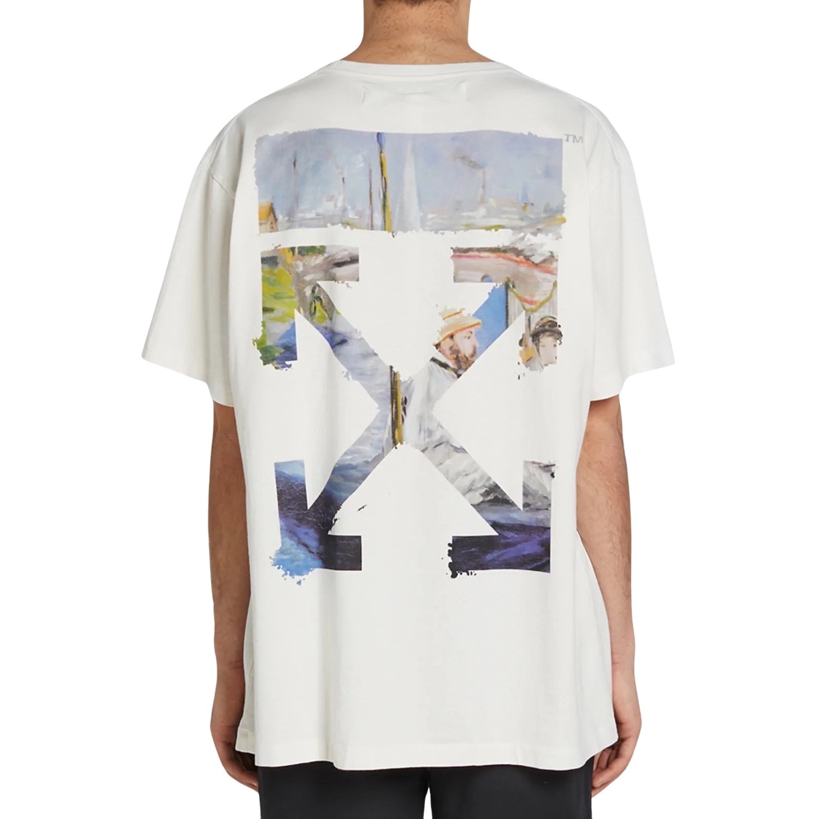 Off White Manet Oversized White T-Shirt