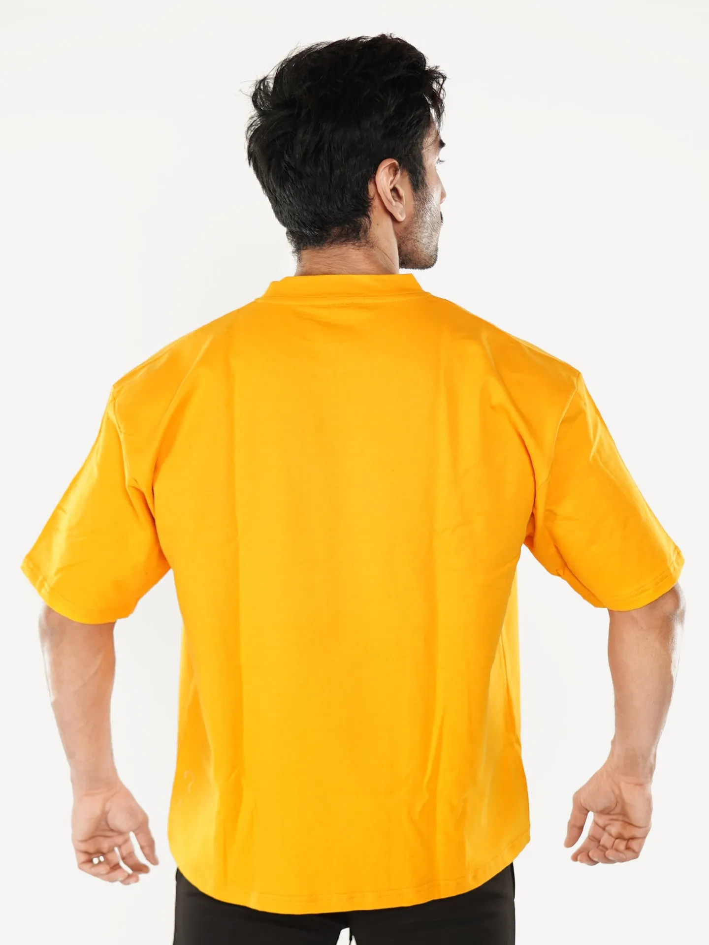 Oversized Yellow Gym Shirt on Sale - Beast Theme