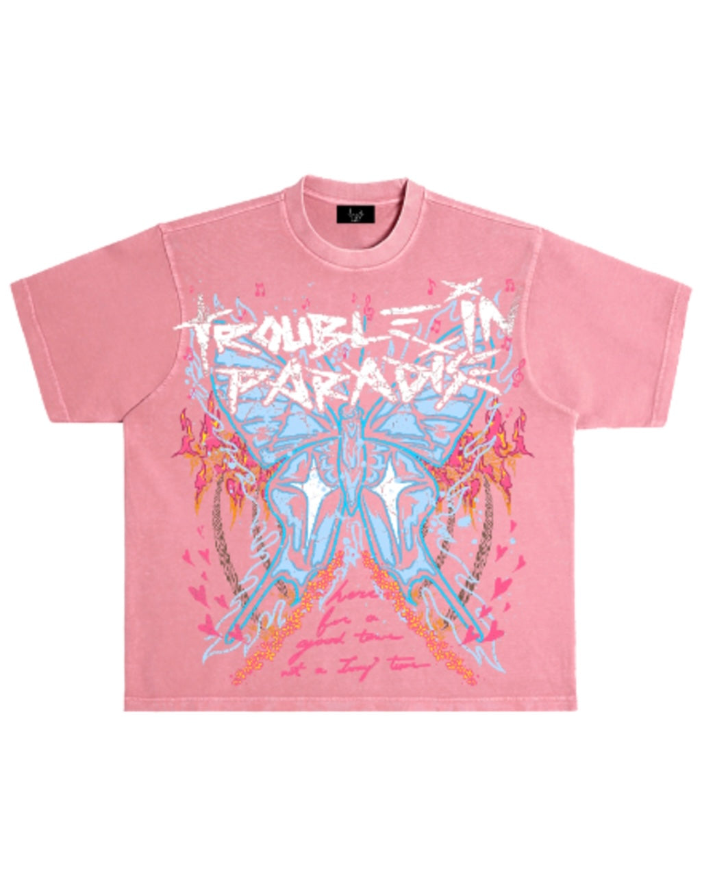 Oversized Tee - Trouble In Paradise Box