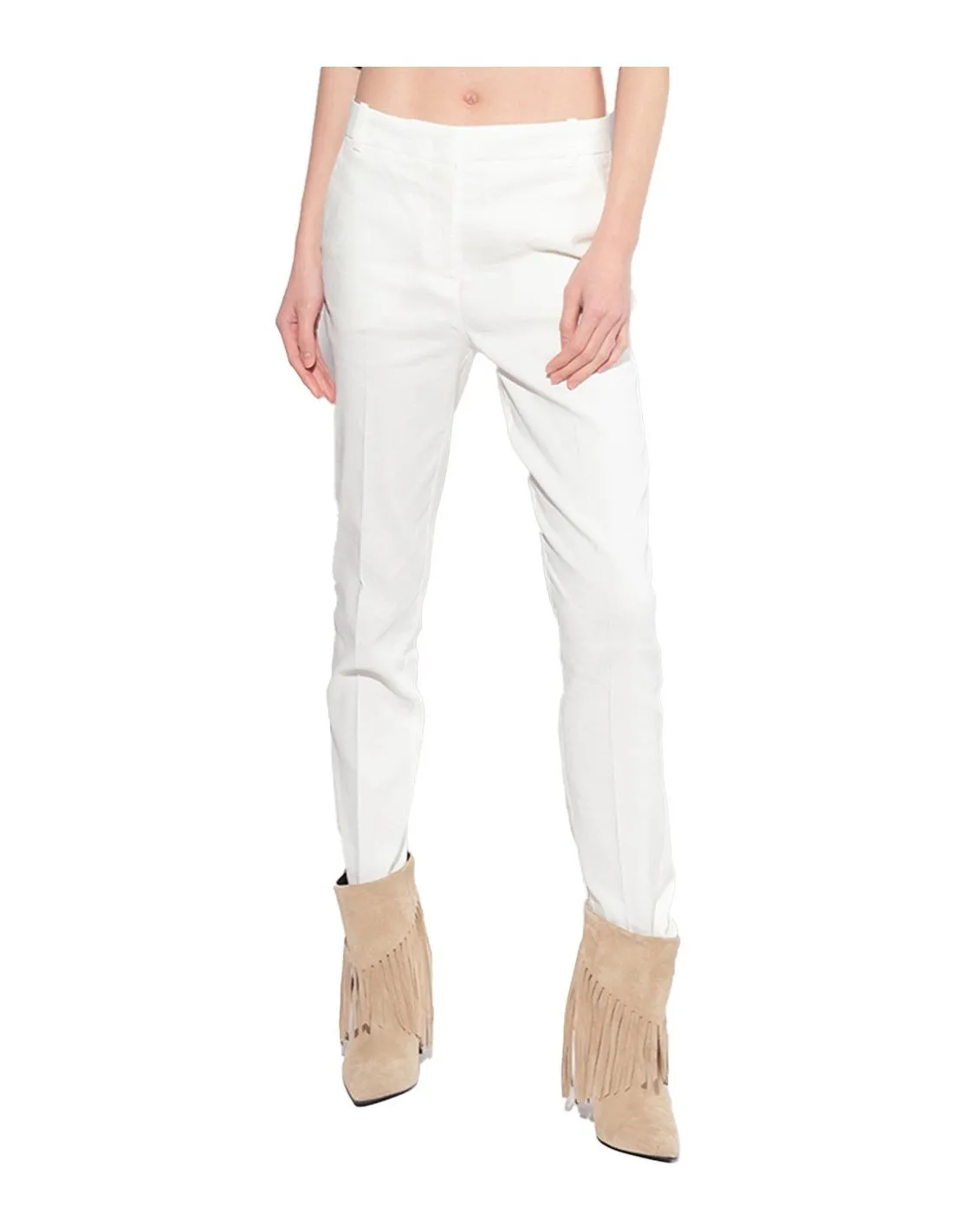 Pantalone Pinko donna bianco - 100155A0IM - PE23