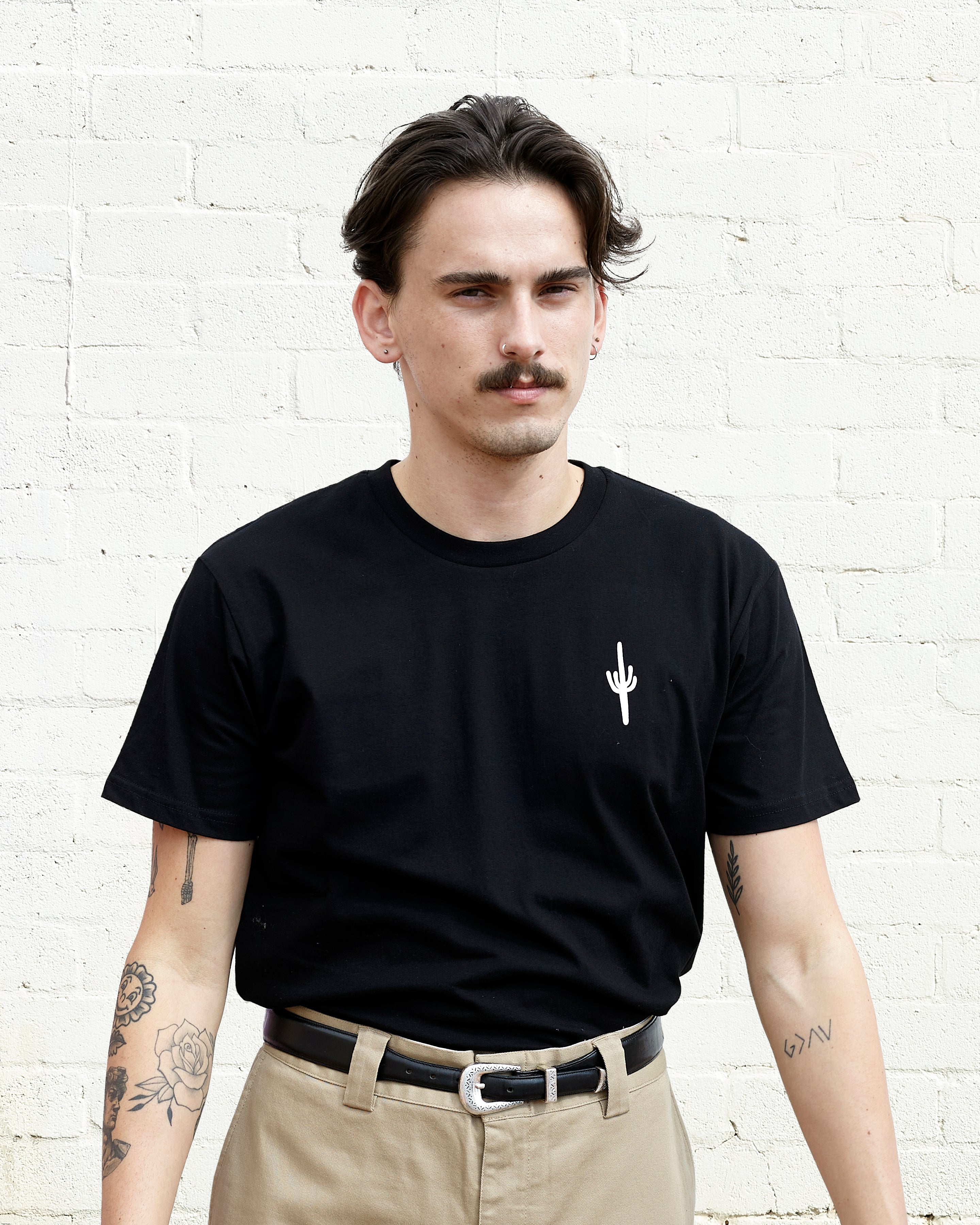 Phoenix General T-Shirt - Black Cactus Corral