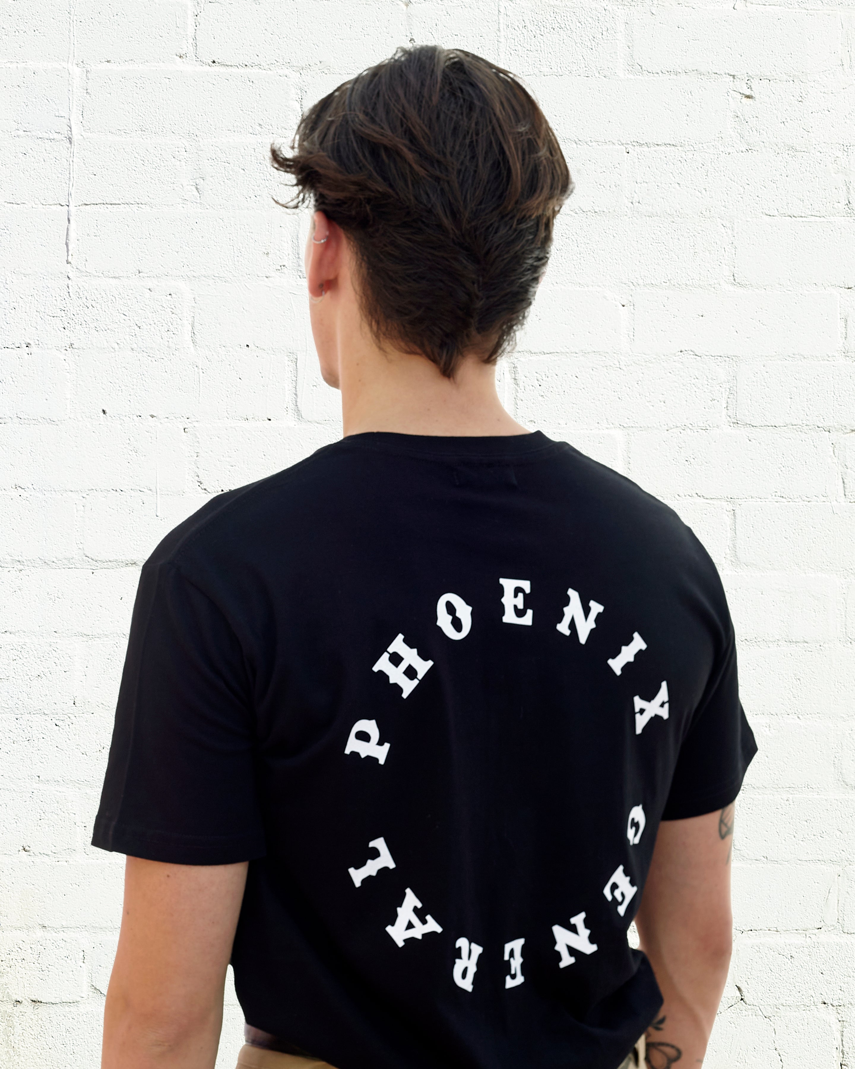 Phoenix General T-Shirt - Black Cactus Corral