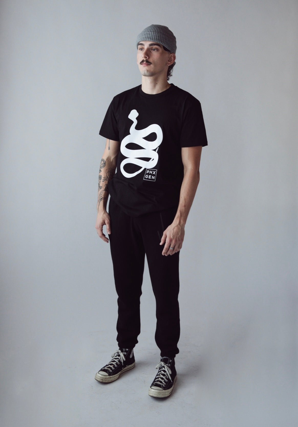 PHX GEN Black Rattlesnake Tee - SEO