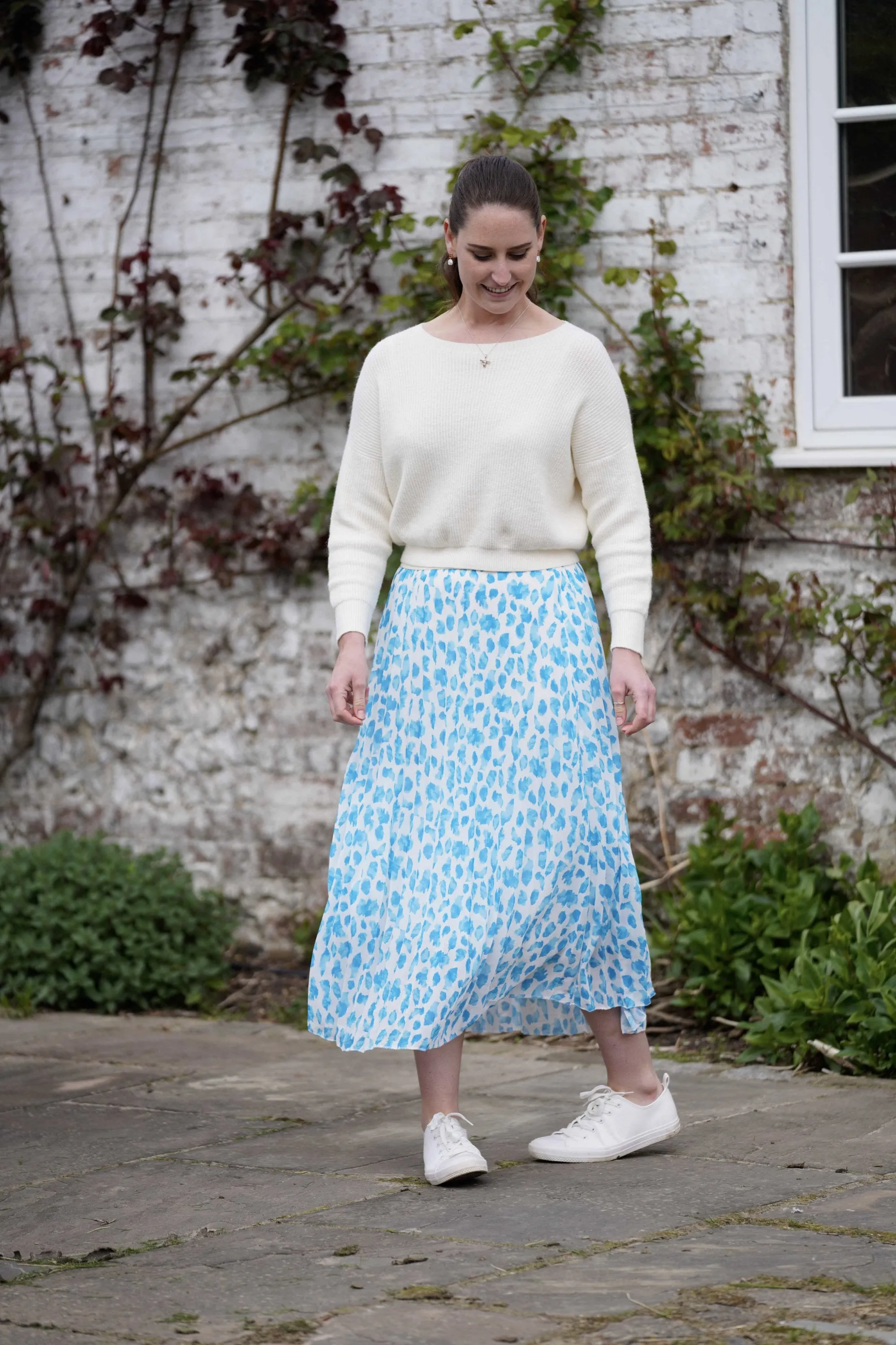 Pleated Water-Mark Skirt - Latest Fashion Trend