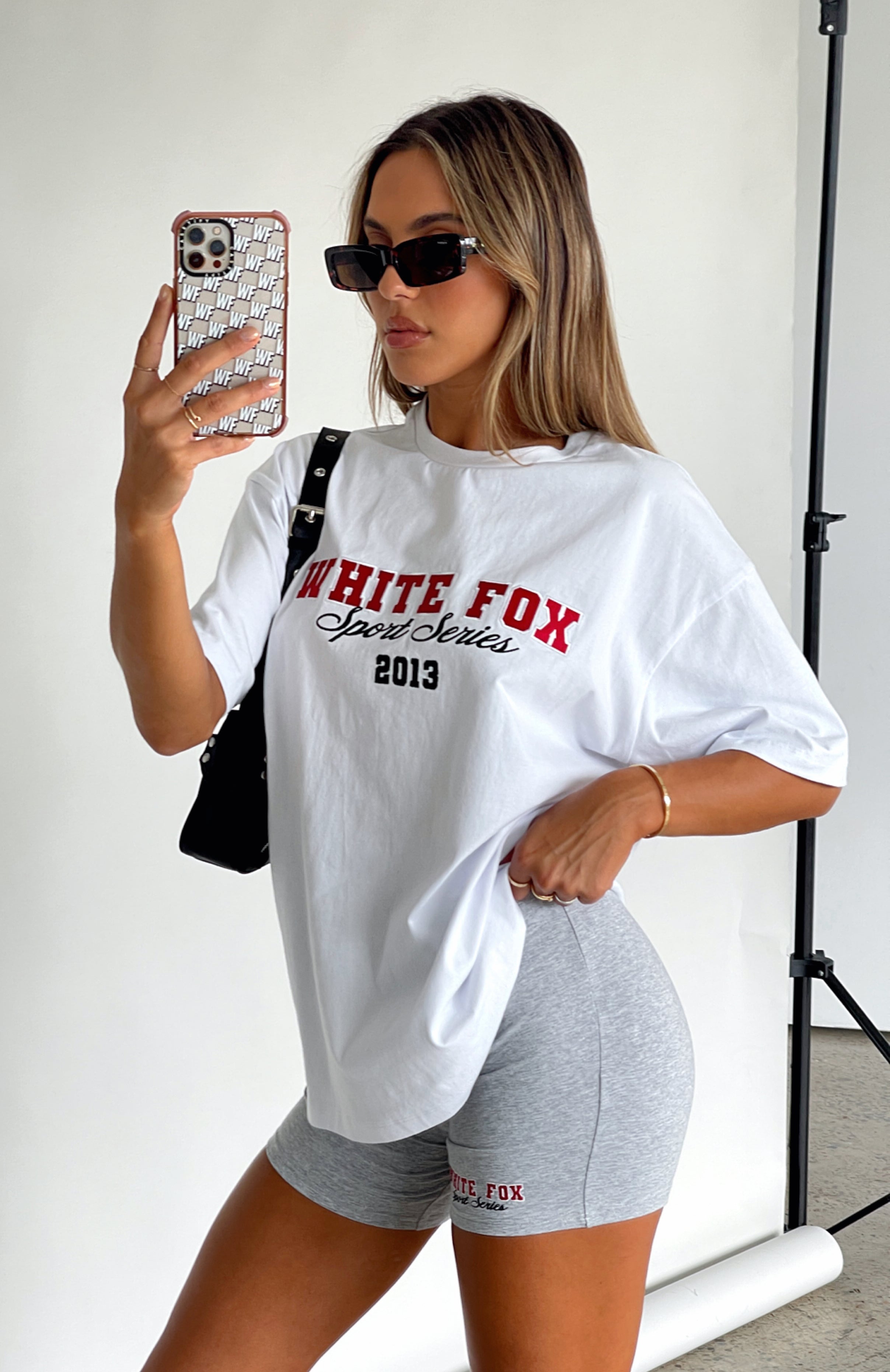 Power Move Oversized Tee White