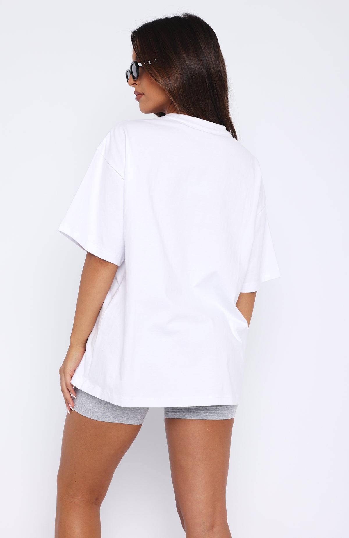 Power Move Oversized Tee White