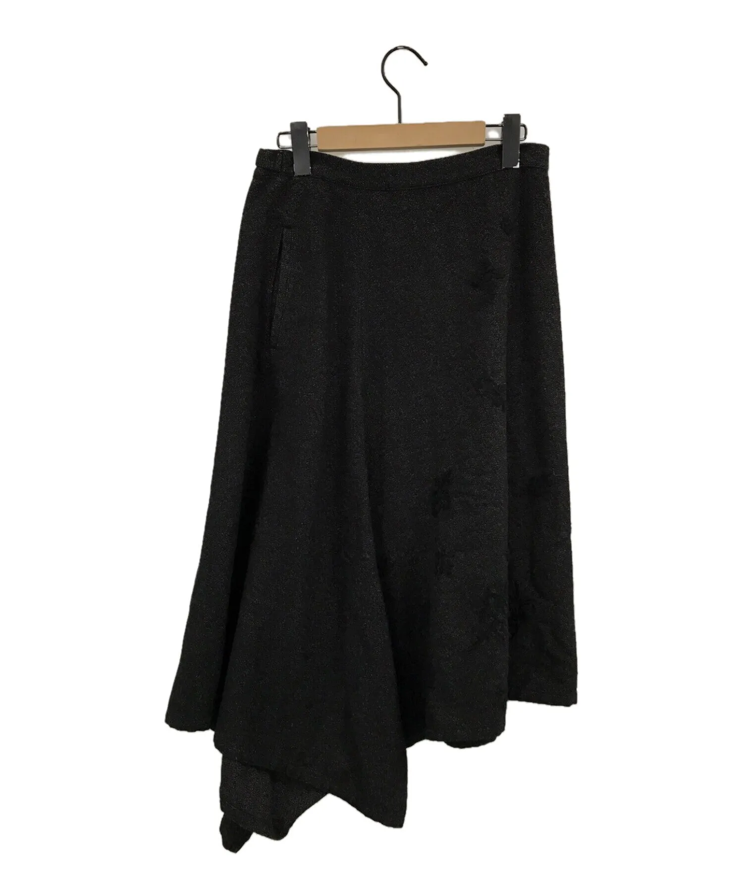 yohji yamamoto+Noir Skirts for Sale - Asymmetrical Skirts NF-S08-180