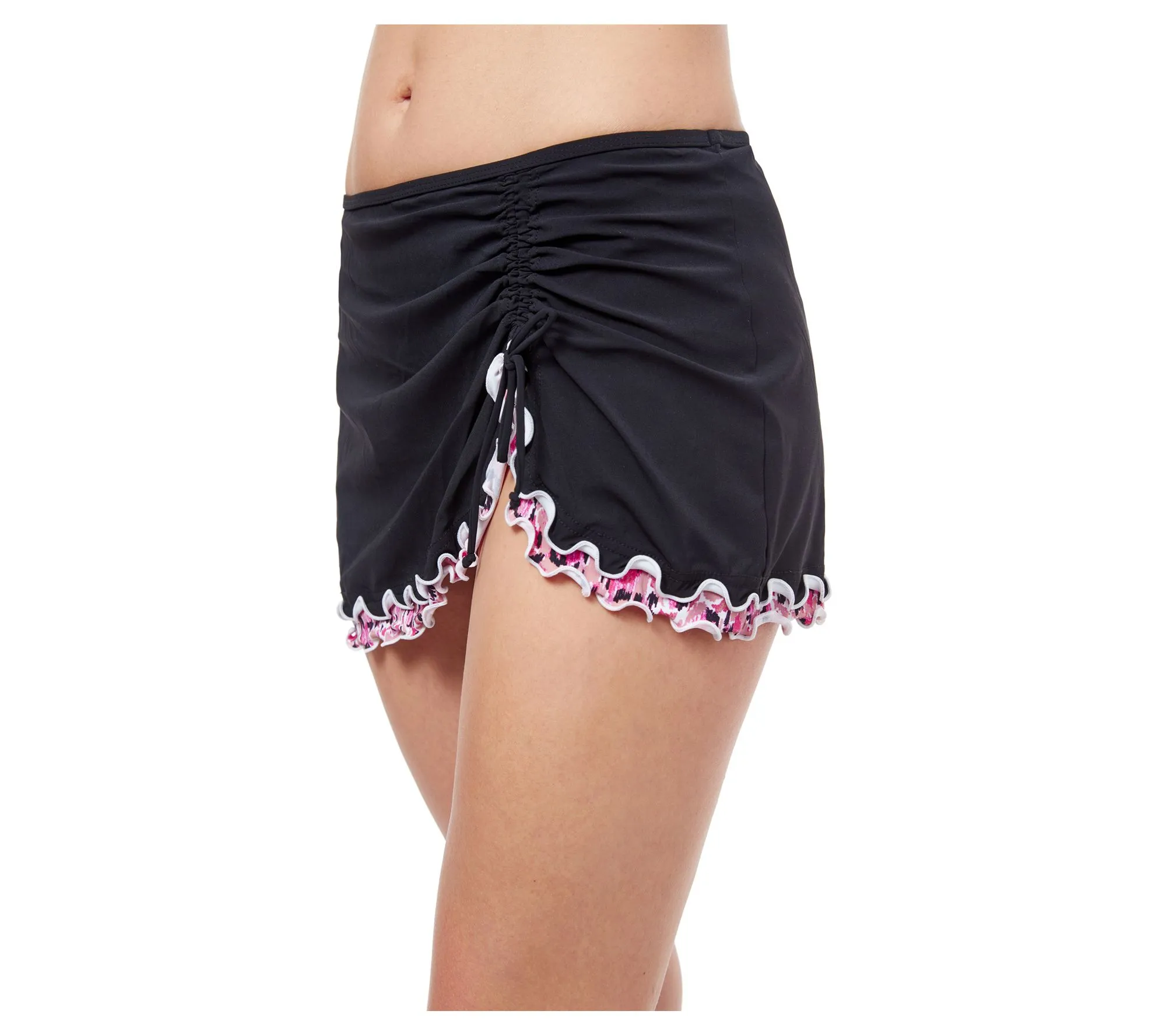 Gottex Pretty Wild Skirted Swim Bottom Profile