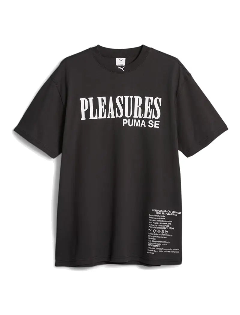 Puma X Pleasures Typo Tee Puma Black