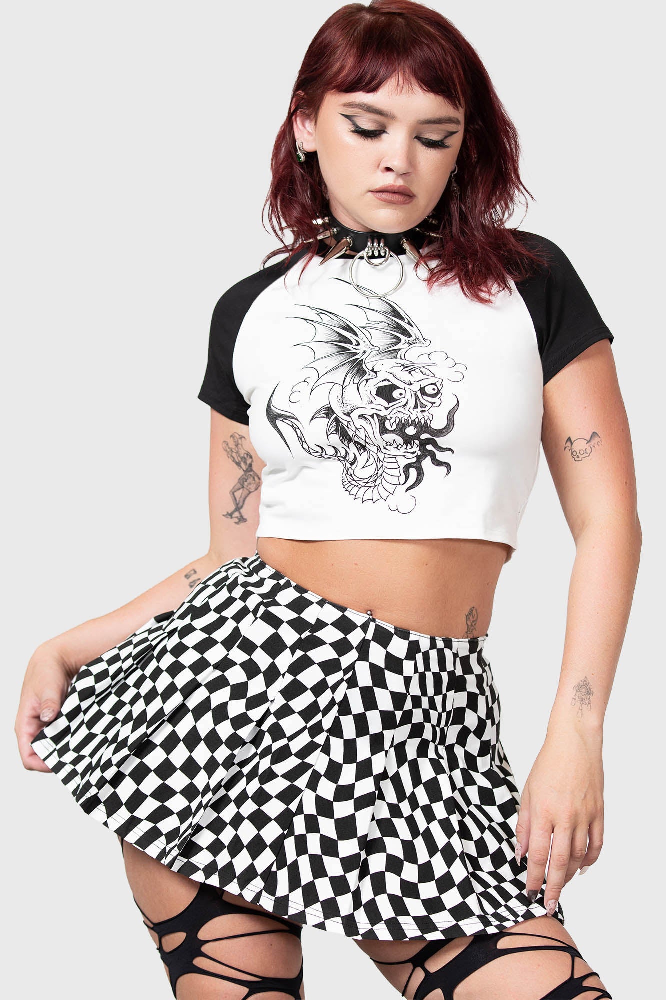 Punk Wave Shrunken T-Shirt