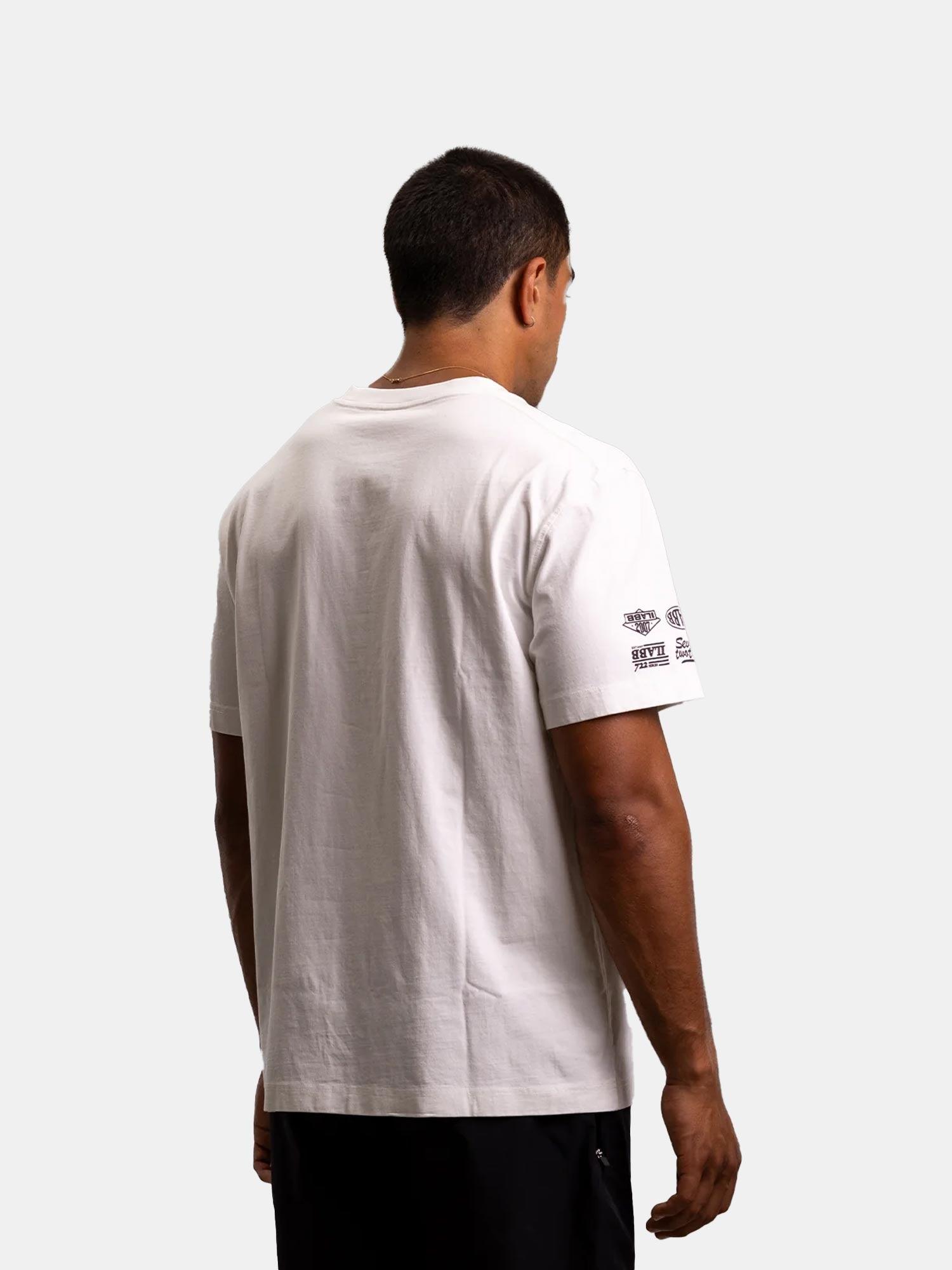 Race 3.0 Oversized Block Tee - Washed Chalk | ilabb