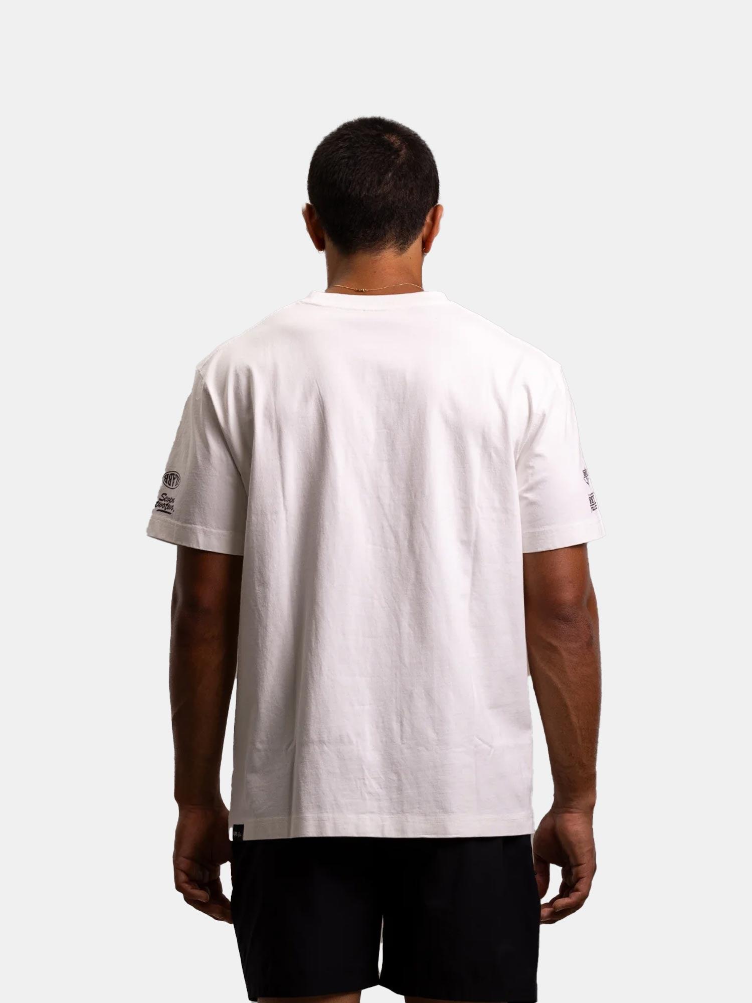 Race 3.0 Oversized Block Tee - Washed Chalk | ilabb