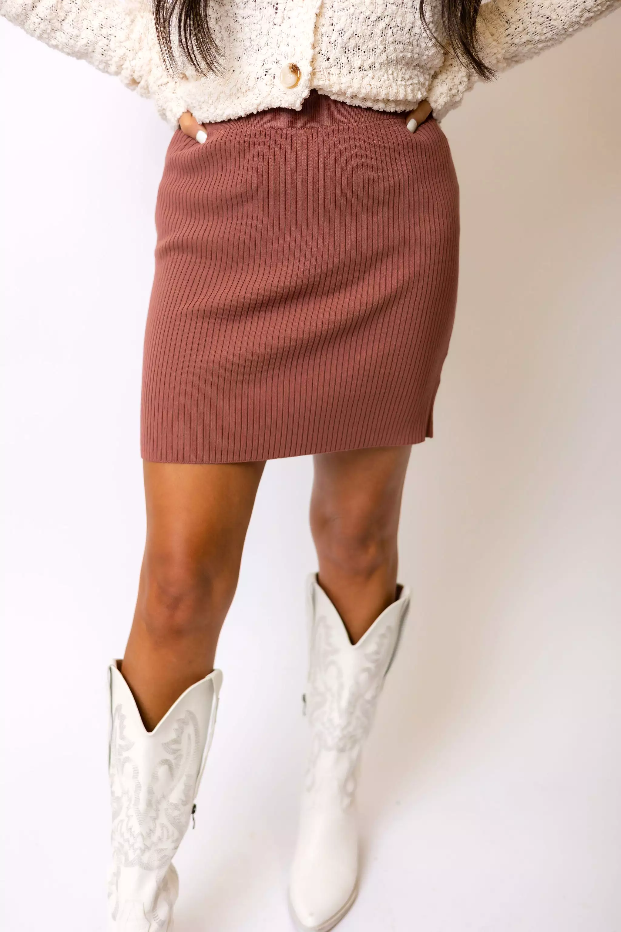 Ribbed Sweater Skirt - Buy Online | Best Prices & Deals