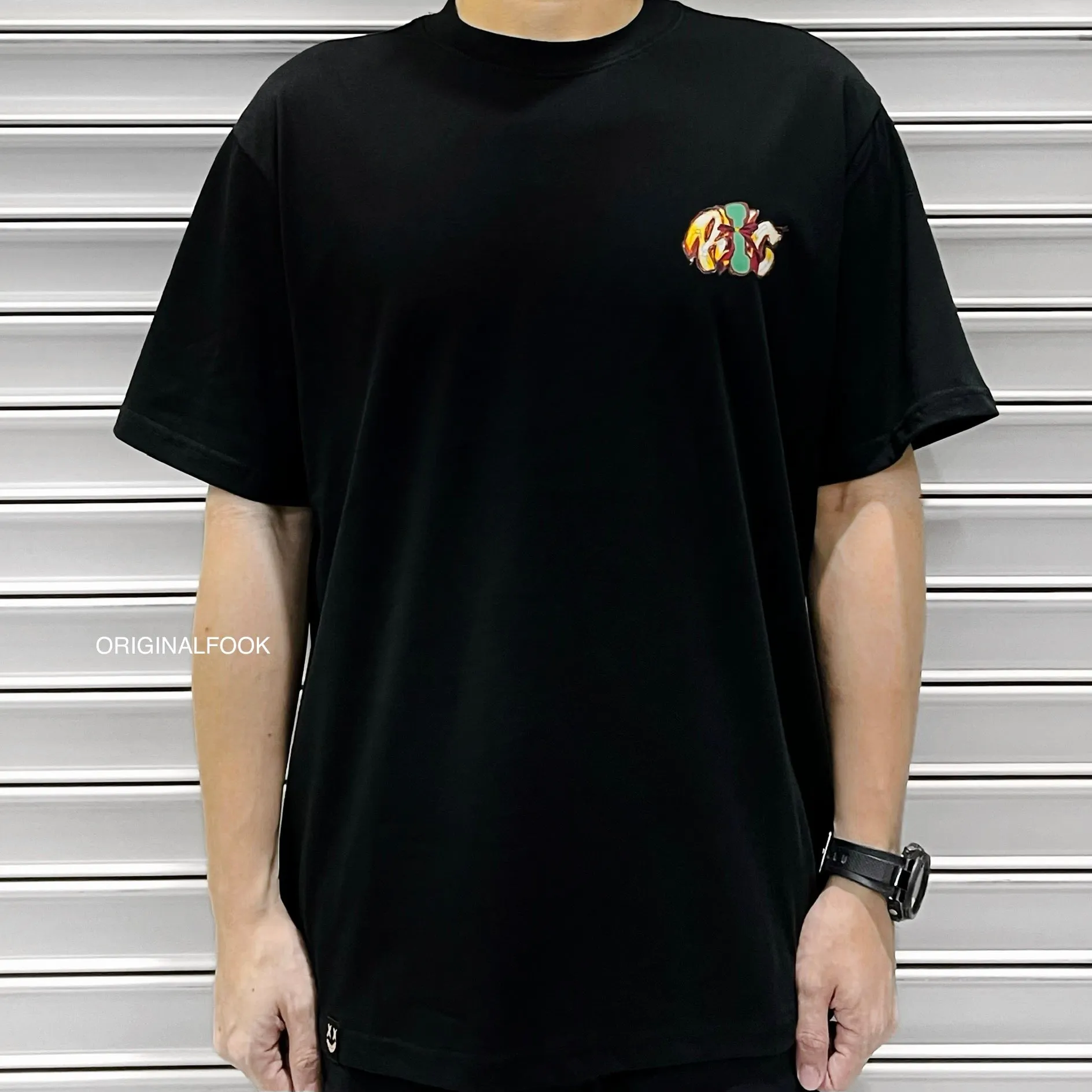 Candy Smiley Tee Black [R7221101F-R7] by Rickyisclown [RIC]