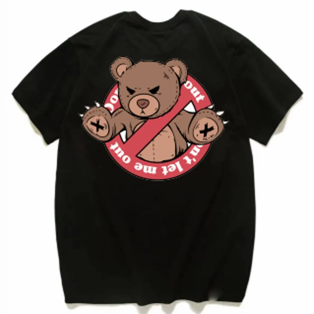 No Exit Teddy Tee Black - RIC by Rickyisclown