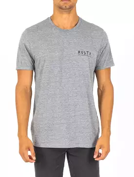 Rusty USA Short Sleeve Tee - Space Black