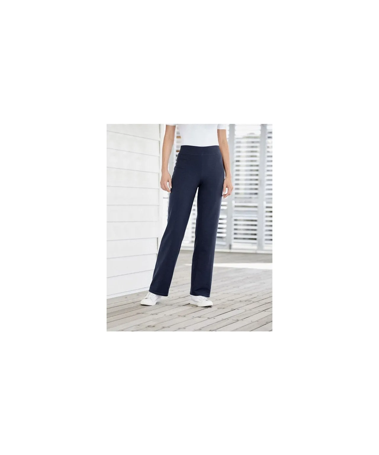 Secret Stretch Wide Leg Trouser Pull-On