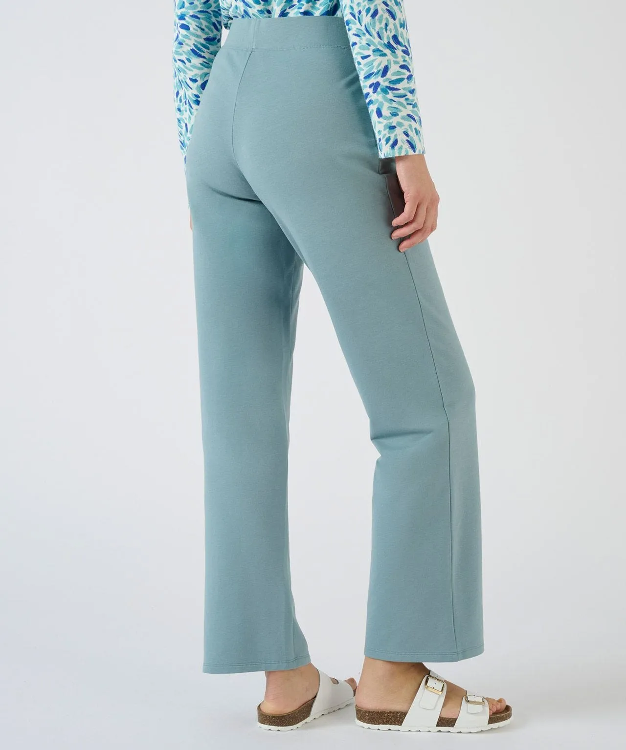 Secret Stretch Wide Leg Trouser Pull-On