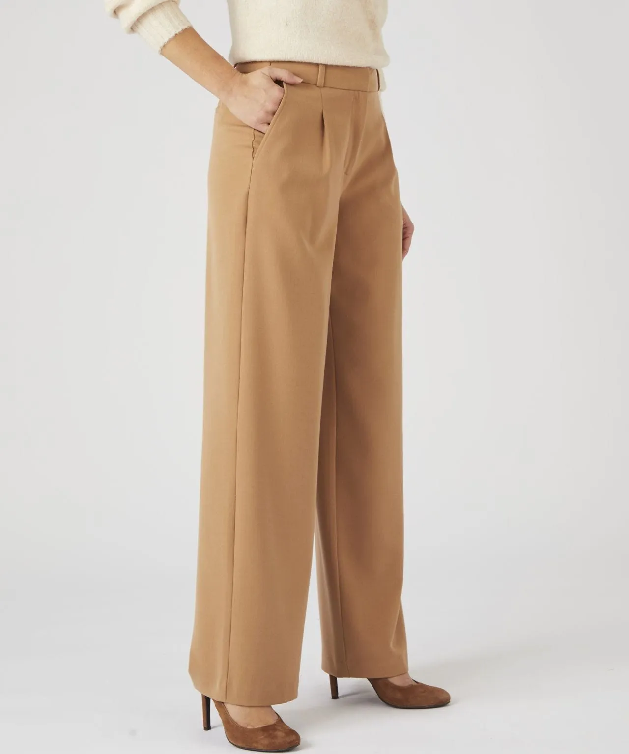 Wide Leg Trouser with Secret Stretch Technology